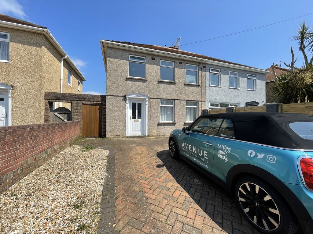 3 bed semidetached house to rent in Meadow Lane, Porthcawl CF36, £
