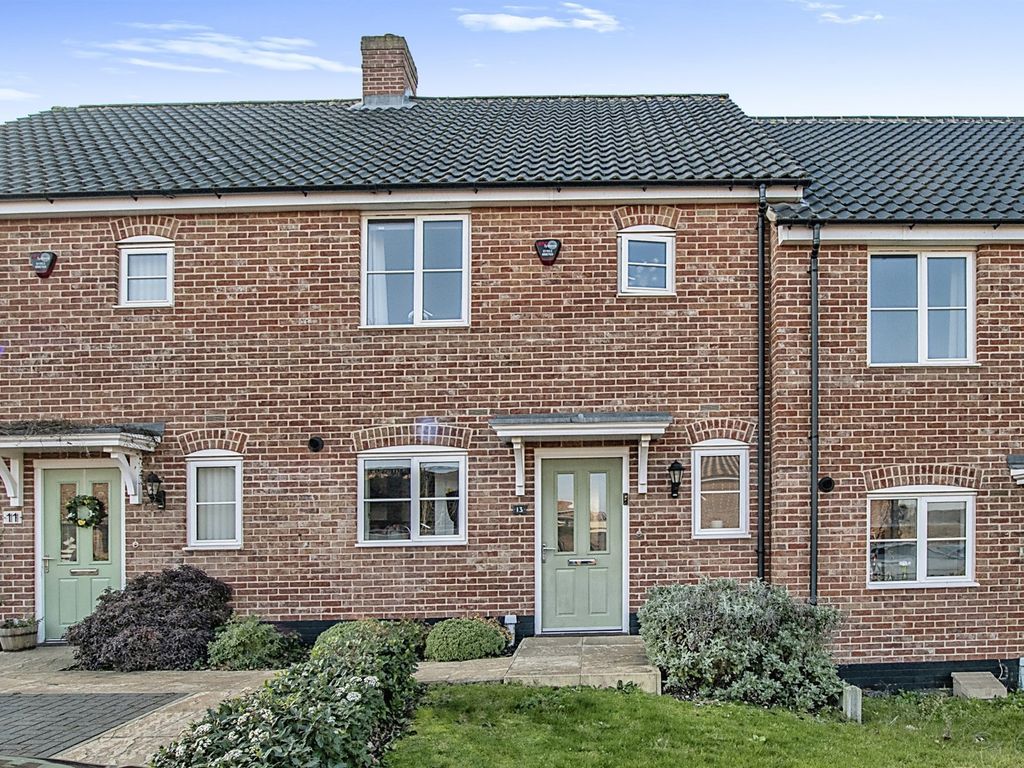 2 bed terraced house for sale in Heron Close, Sprowston, Norwich NR7
