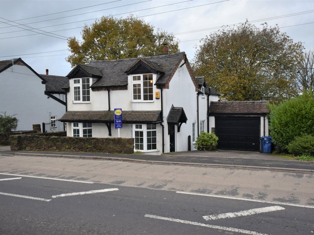 3 bed detached house for sale in Newcastle Road, Loggerheads, Market