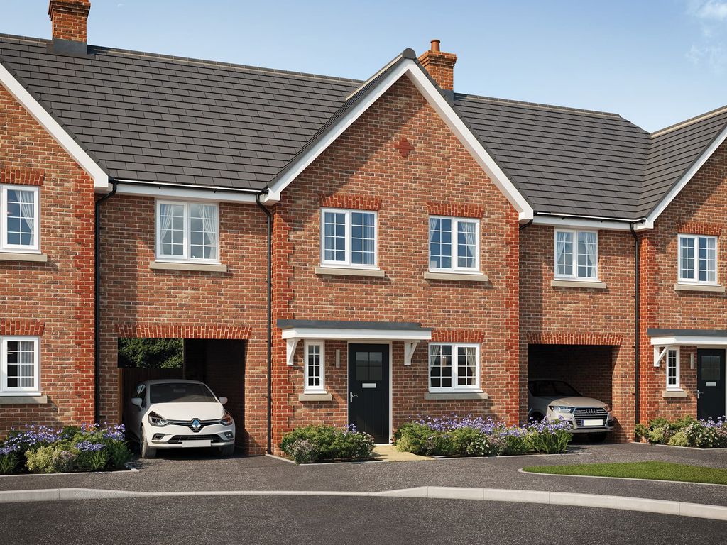 New home, 3 bed terraced house for sale in "The Cobbler" at Wood