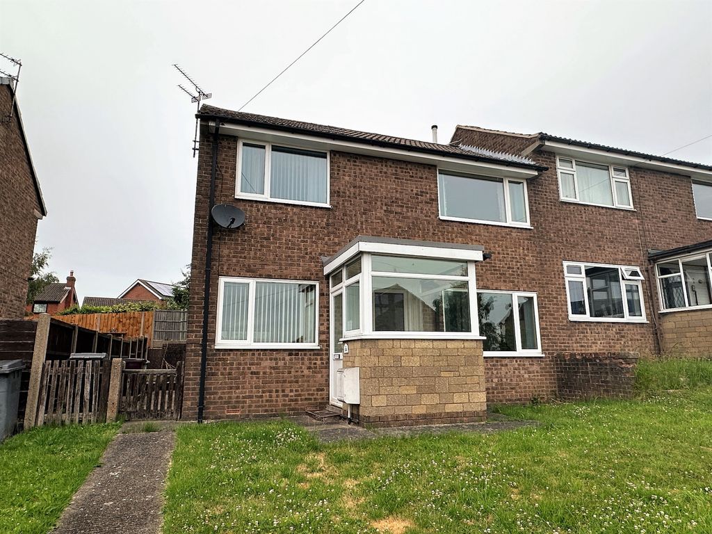 2 bed semidetached house for sale in St. Thomas's Close, Tibshelf DE55