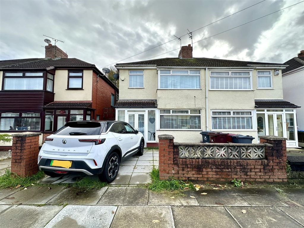 3 bed semidetached house for sale in Malvern Avenue, Liverpool L14, £