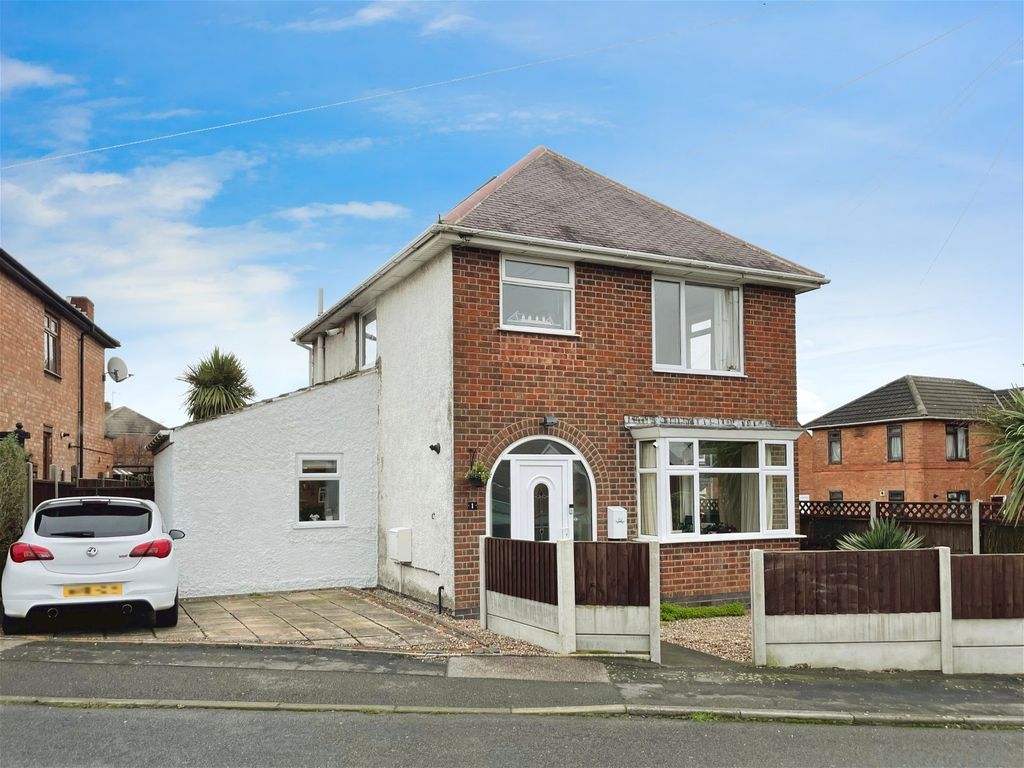 3 bed detached house for sale in James Street, Anstey, Leicester LE7, £
