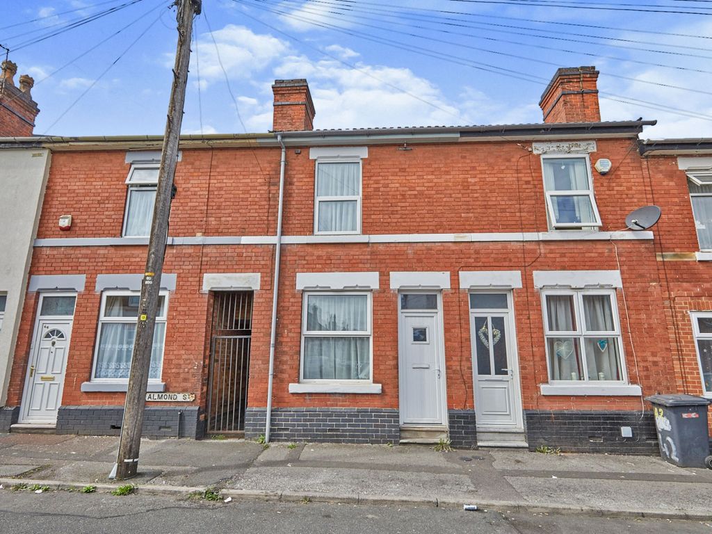 3 bed terraced house for sale in Almond Street, Derby, Derbyshire DE23