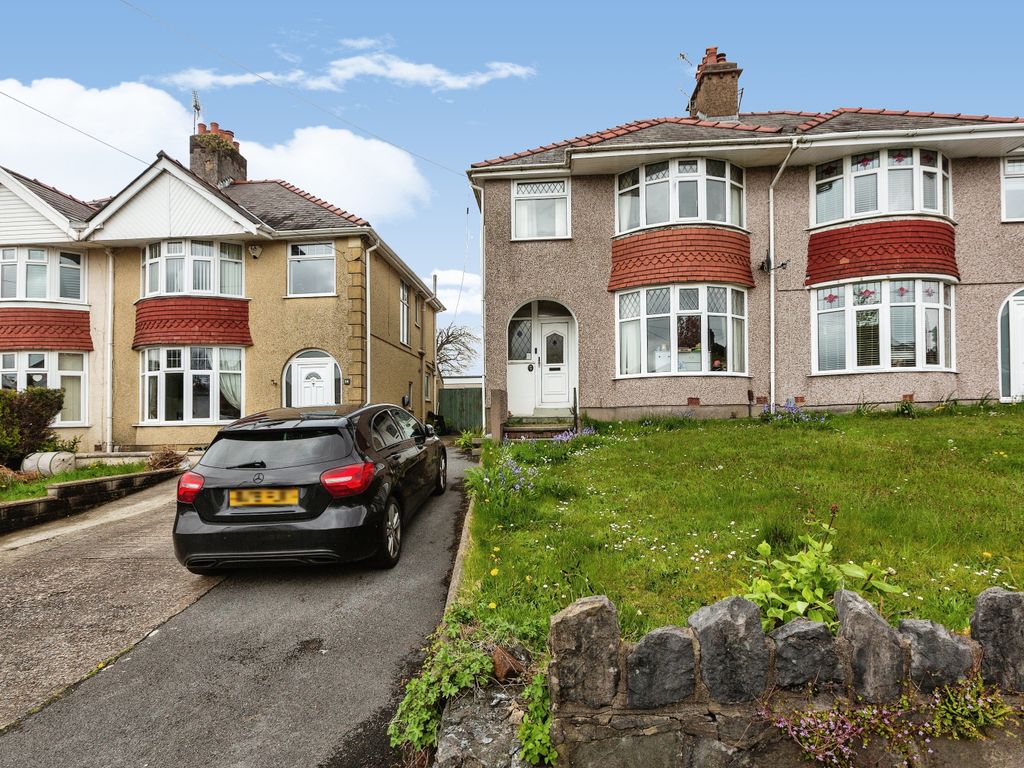 3 bed semidetached house for sale in Lon Pen Y Coed, Swansea SA2, £