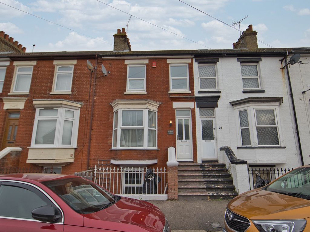 3 bed terraced house for sale in Durban Road, Margate CT9, £275,000