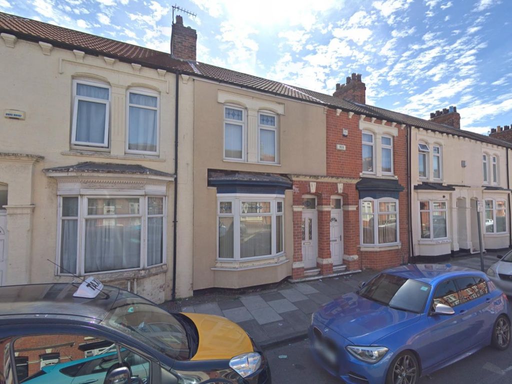4 bed terraced house for sale in Abingdon Road, Middlesbrough, North