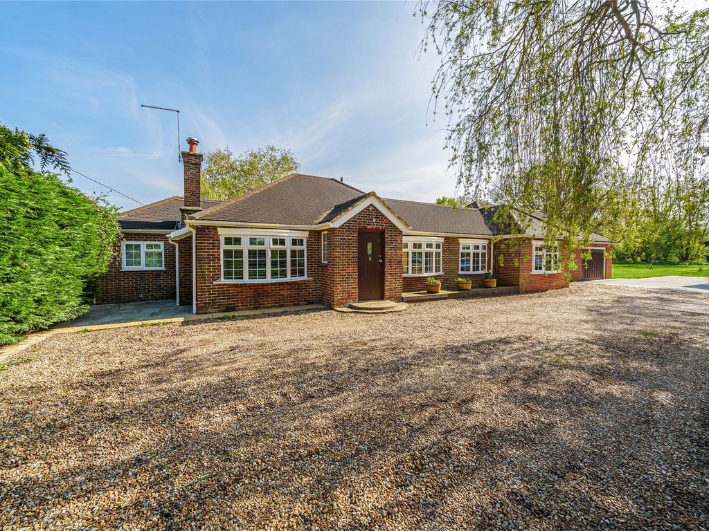 4 bed bungalow for sale in Chobham, Woking, Surrey GU24, £1,300,000