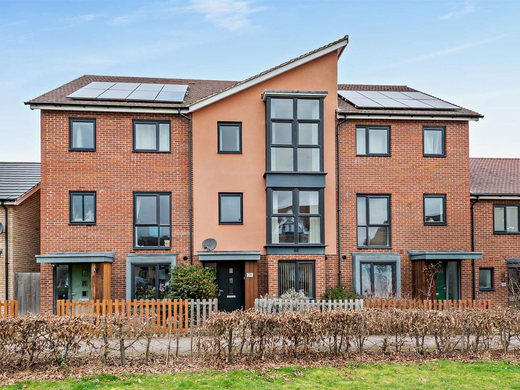 4 bed terraced house for sale in Welkin Way, Upper Cambourne, Cambridge