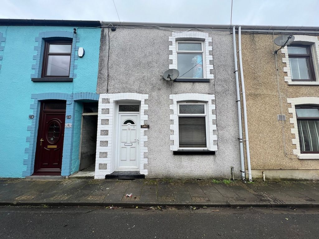 2 bed terraced house for sale in Leyshon Terrace Porth , Porth CF39, £