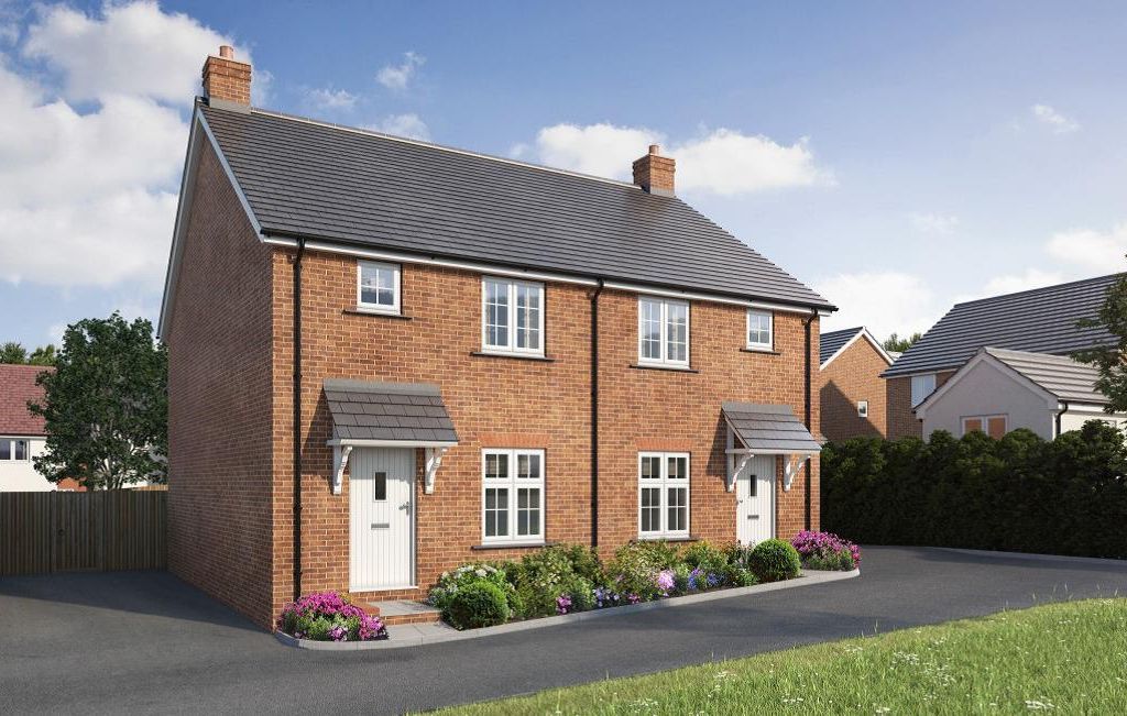 New home, 2 bed terraced house for sale in Popham Drive, Hemyock