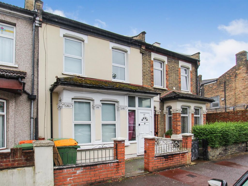 4 bed terraced house for sale in Eversleigh Road, London E6, £500,000