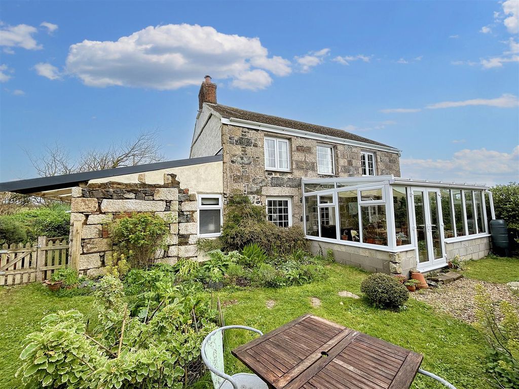 4 bed detached house for sale in Cury Cross Lanes, Helston TR12, £