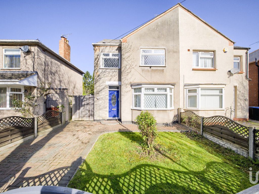 3 bed semidetached house for sale in Sunningdale Avenue, Coventry CV6