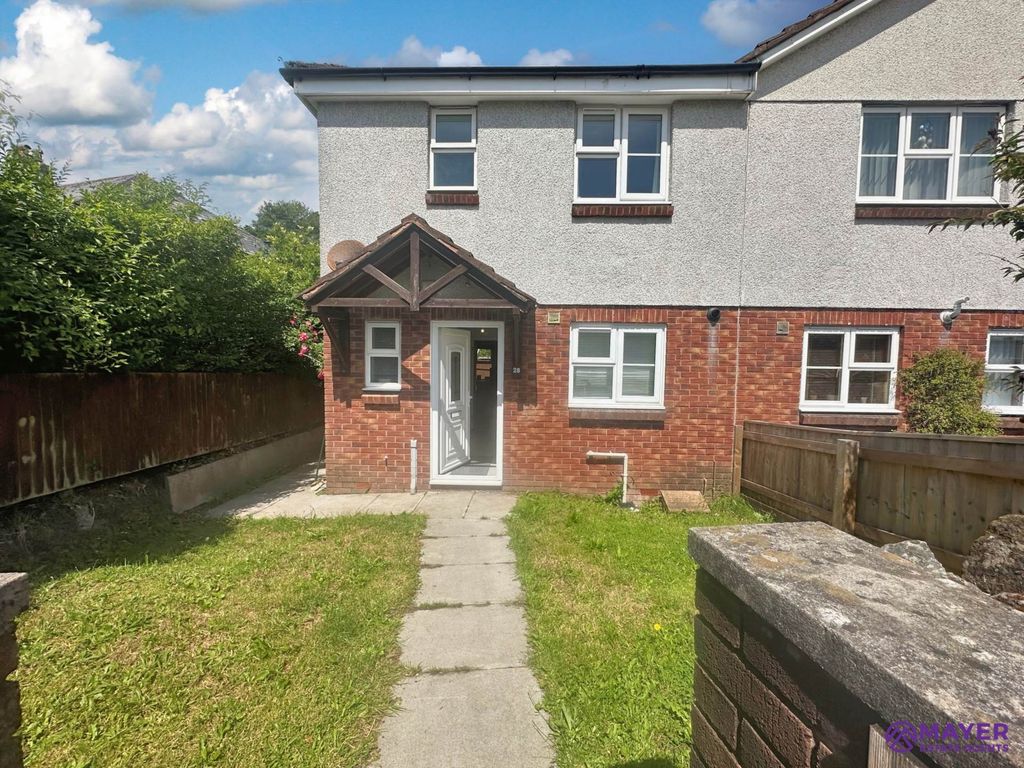 3 bed semidetached house for sale in 28 Crabtree Close, Plymouth PL3