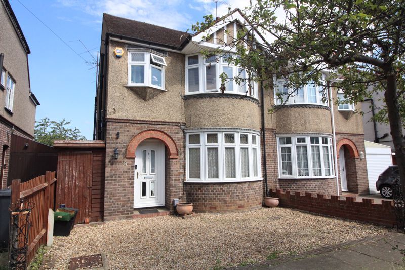 3 bed semi-detached house for sale in St. Michaels Crescent, Luton LU3 ...