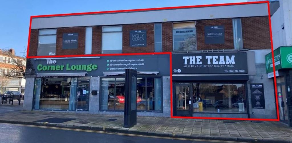 Retail premises to let in 1 Station Road, Urmston, Greater Manchester