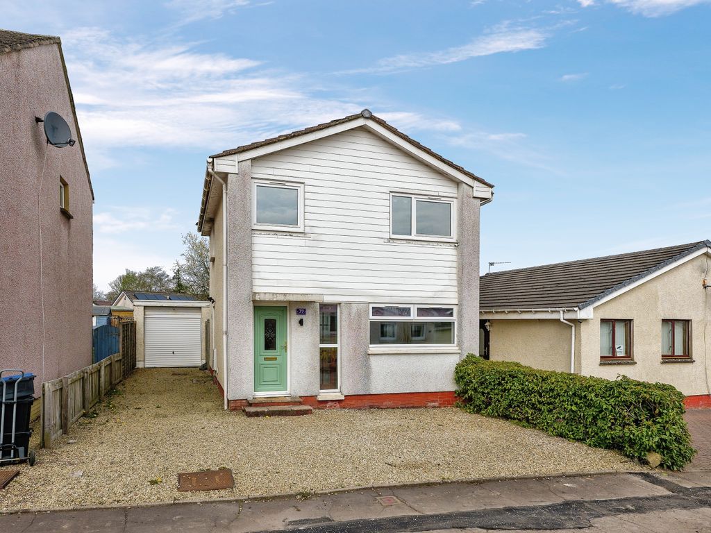 3 bed linkdetached house for sale in Kirkmuir Drive, Stewarton KA3, £