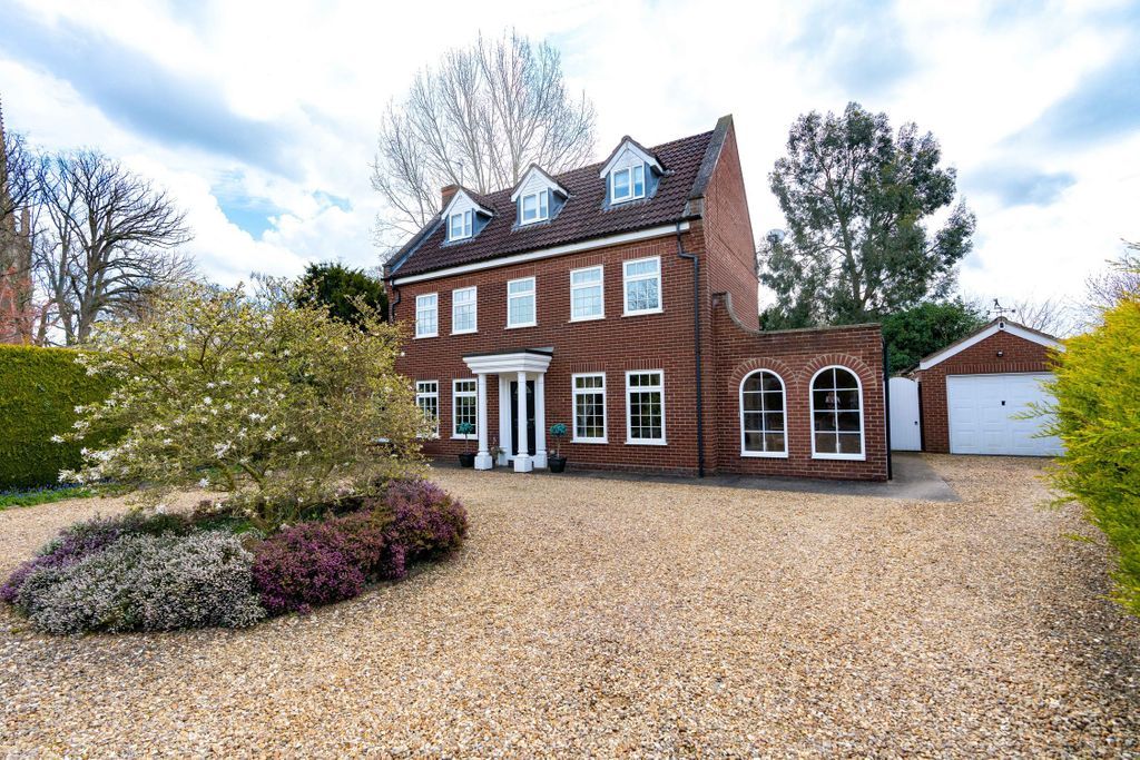 4 bed detached house for sale in Somerby Close, Moulton, Spalding PE12