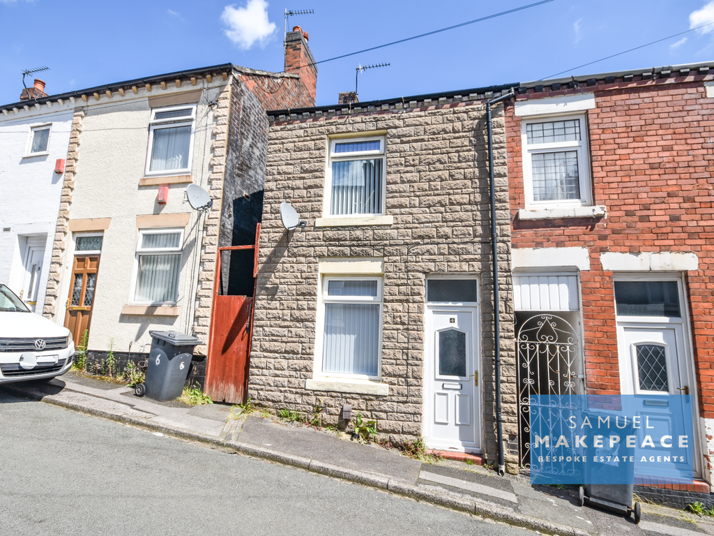 2 bed terraced house for sale in Emberton Street, Chesterton, NewcastleUnderLyme ST5, £100,000