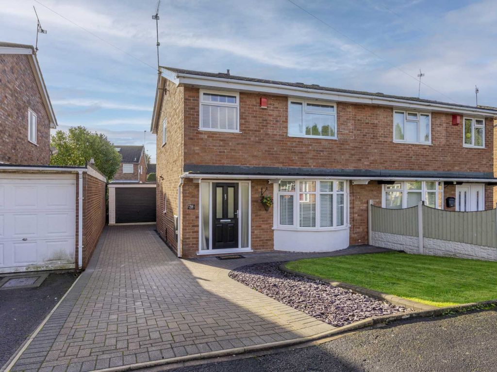 3 bed semidetached house for sale in Meadow Lane, Trentham ST4, £