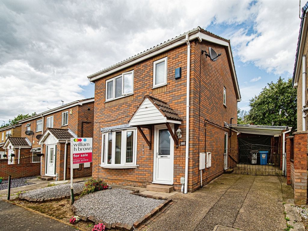 4 bed detached house for sale in Bannister Drive, Hull HU9, £160,000