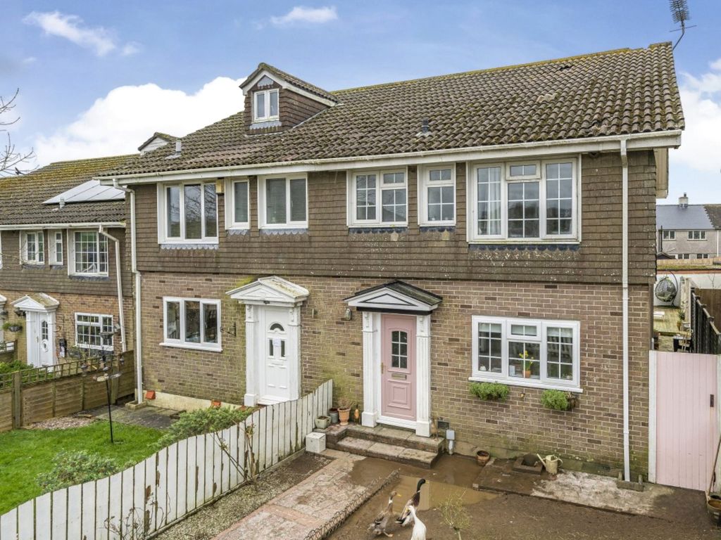 3 bed semidetached house for sale in Grylls Park, Lanreath, Looe