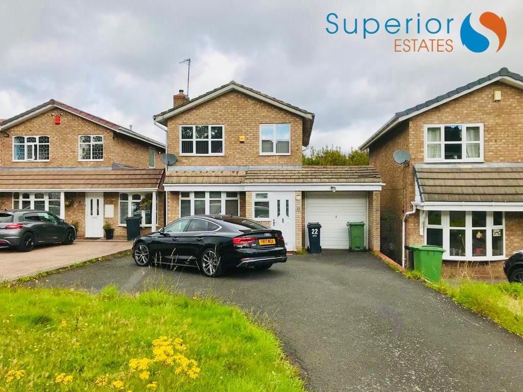 3 bed detached house to rent in Radley Road, Wollescote, Stourbridge