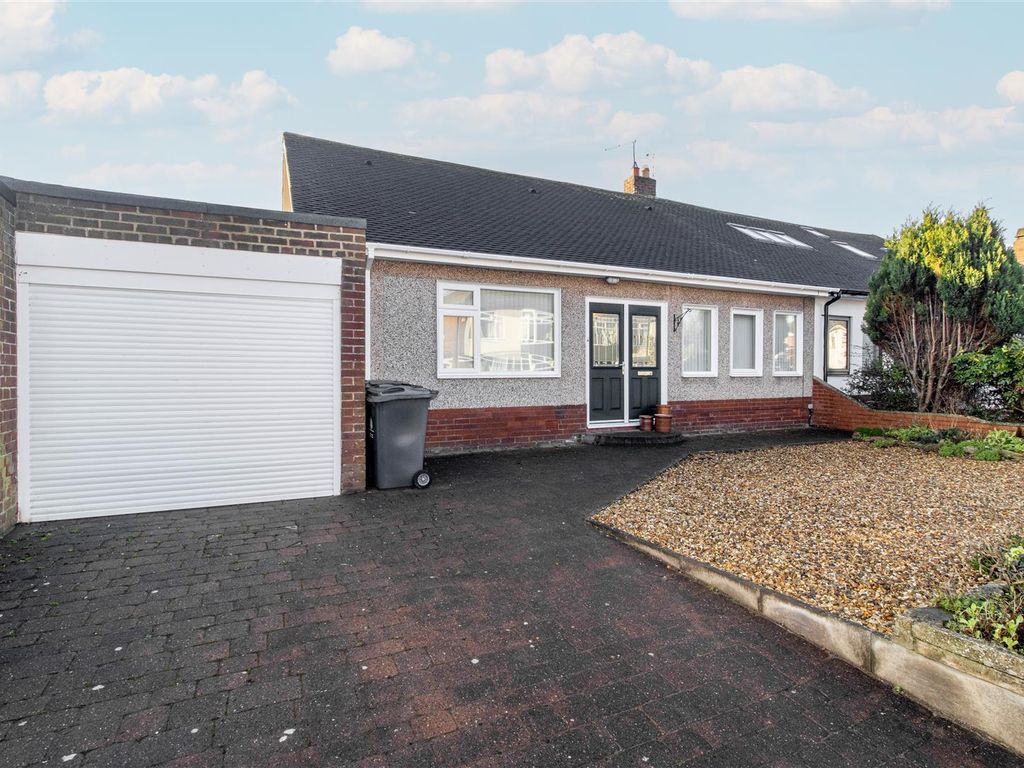 2 bed semidetached bungalow for sale in Marshmont Avenue, Tynemouth, North Shields NE30, £