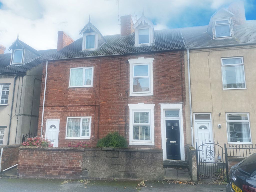 3 bed terraced house for sale in King Street, Hodthorpe, Worksop S80, £