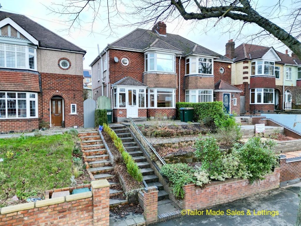 3 bed semidetached house for sale in Holyhead Road, Coundon, Coventry