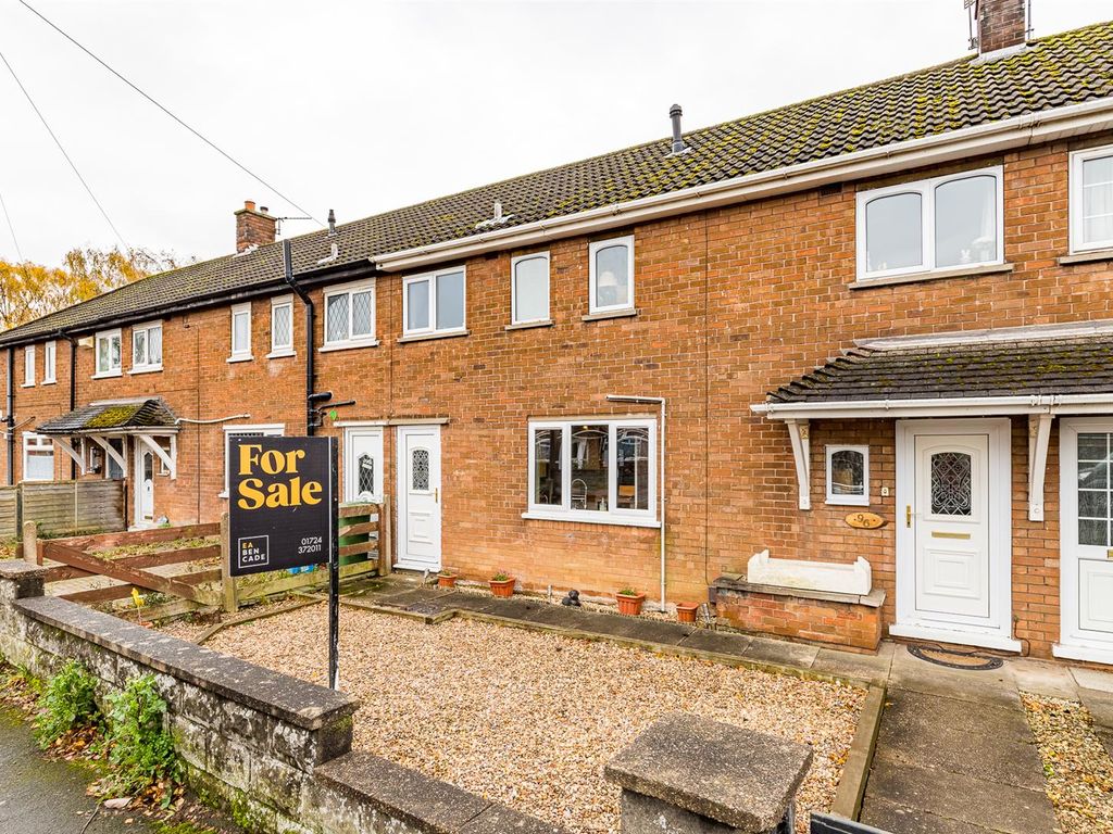 3 bed terraced house for sale in Enderby Road, Scunthorpe DN17, £
