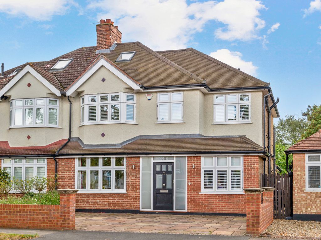 4 bed semidetached house for sale in West Barnes Lane, New Malden KT3