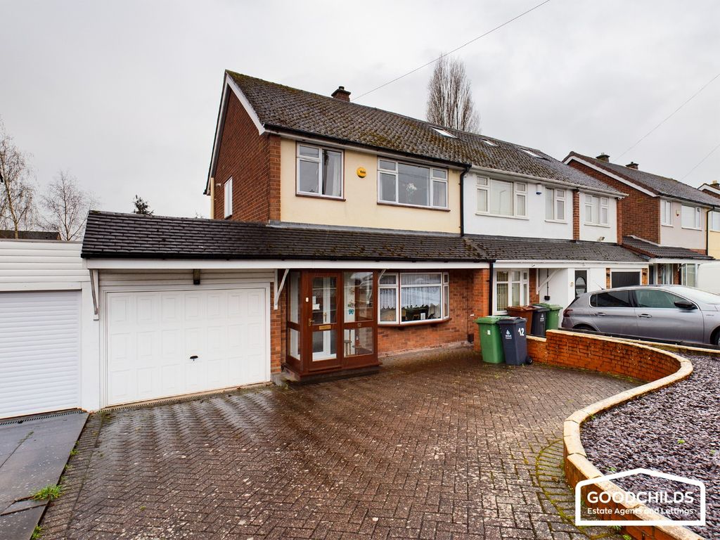3 bed semidetached house for sale in Simmonds Road, Little Bloxwich