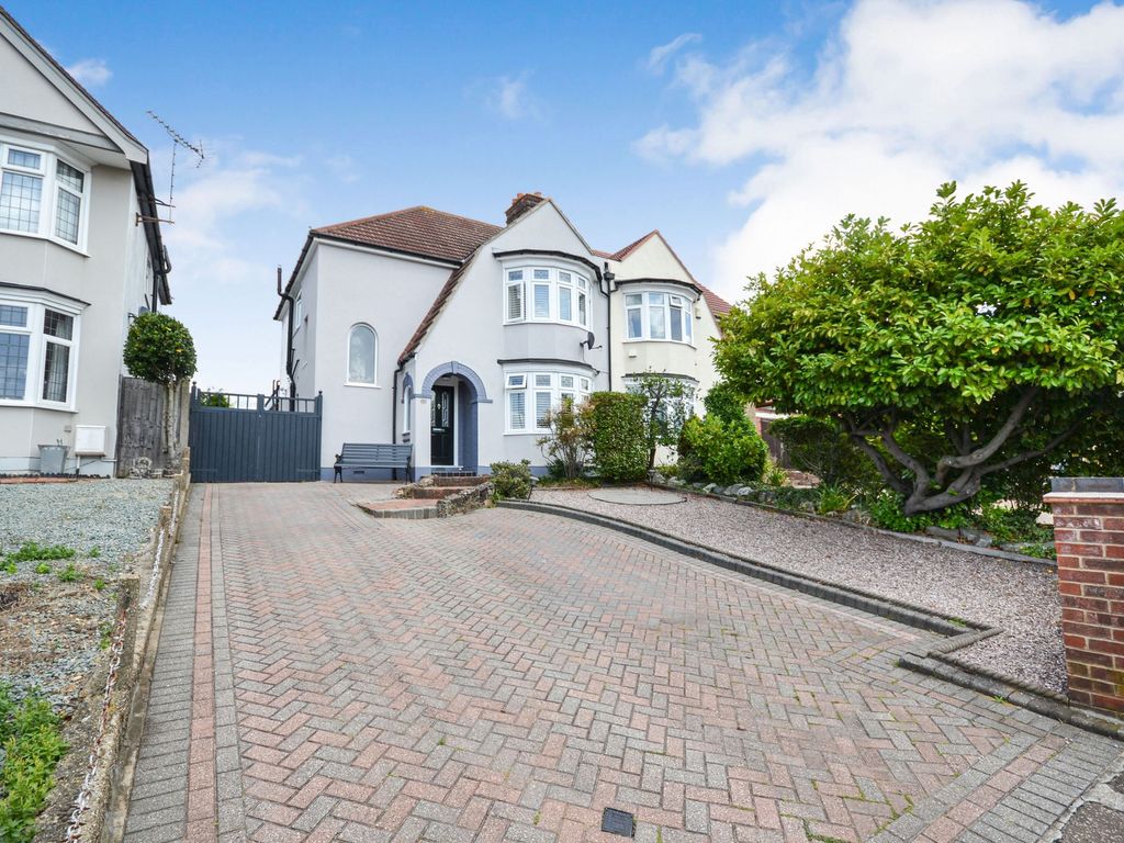 3 bed semidetached house for sale in Wood View, Grays RM16, £525,000