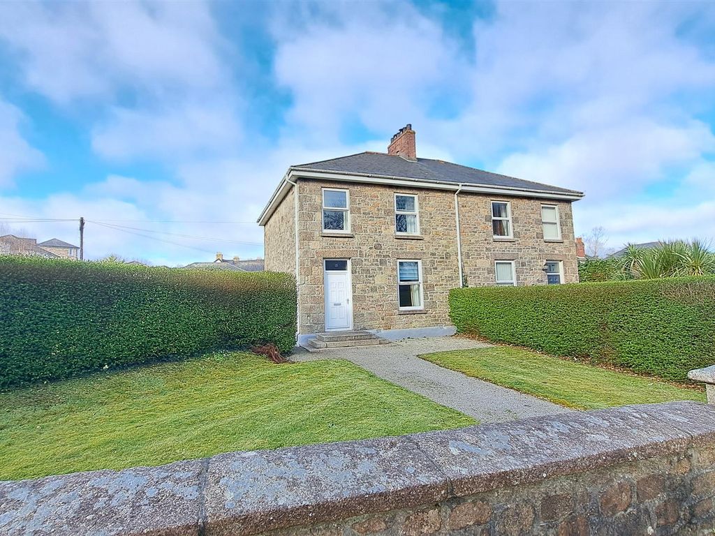 3 bed semidetached house for sale in Tehidy Road, Camborne TR14, £