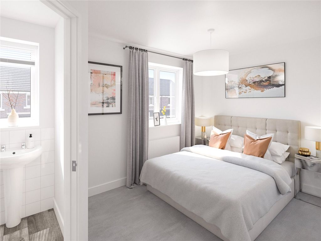 New home, 2 bed semidetached house for sale in Bridgefield, Park Farm