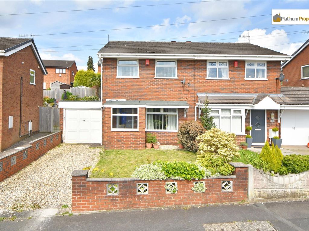 3 bed semidetached house for sale in Souldern Way, Meir Hay ST3, £