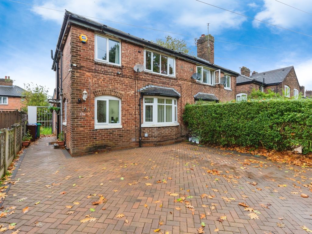 4 bed semidetached house for sale in Errwood Road, Burnage, Manchester
