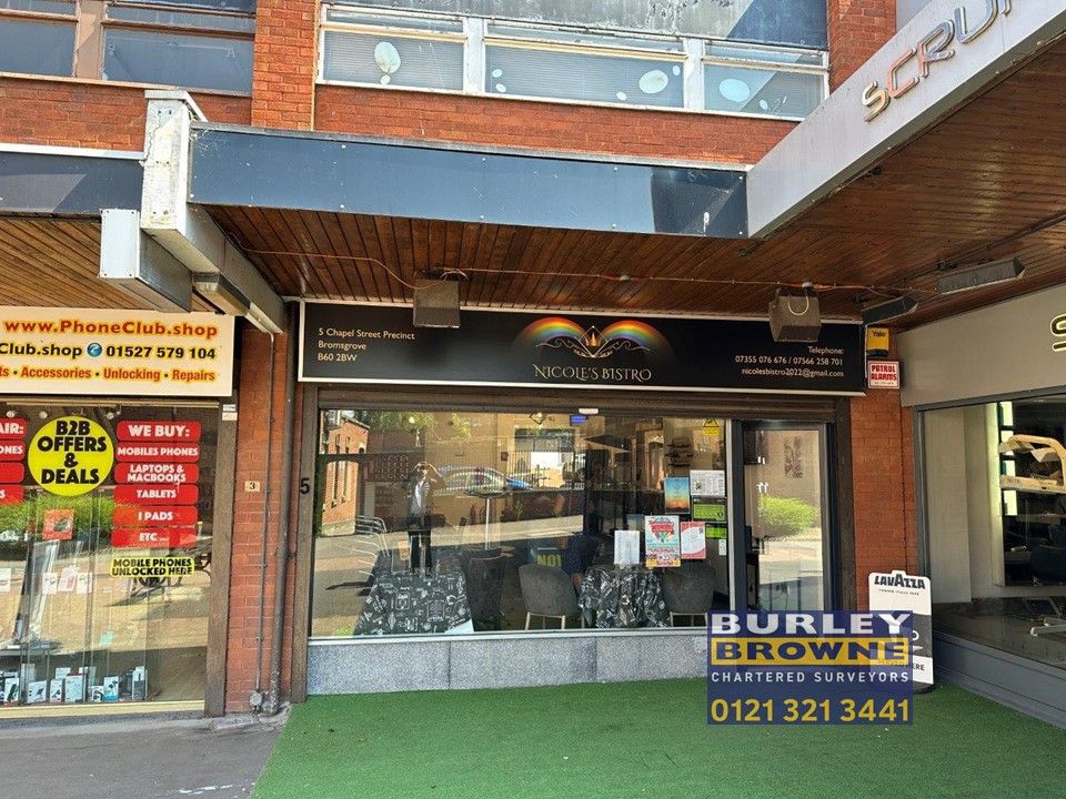 Retail premises to let in 5 Chapel Street, Bromsgrove B60, £13,000 pa