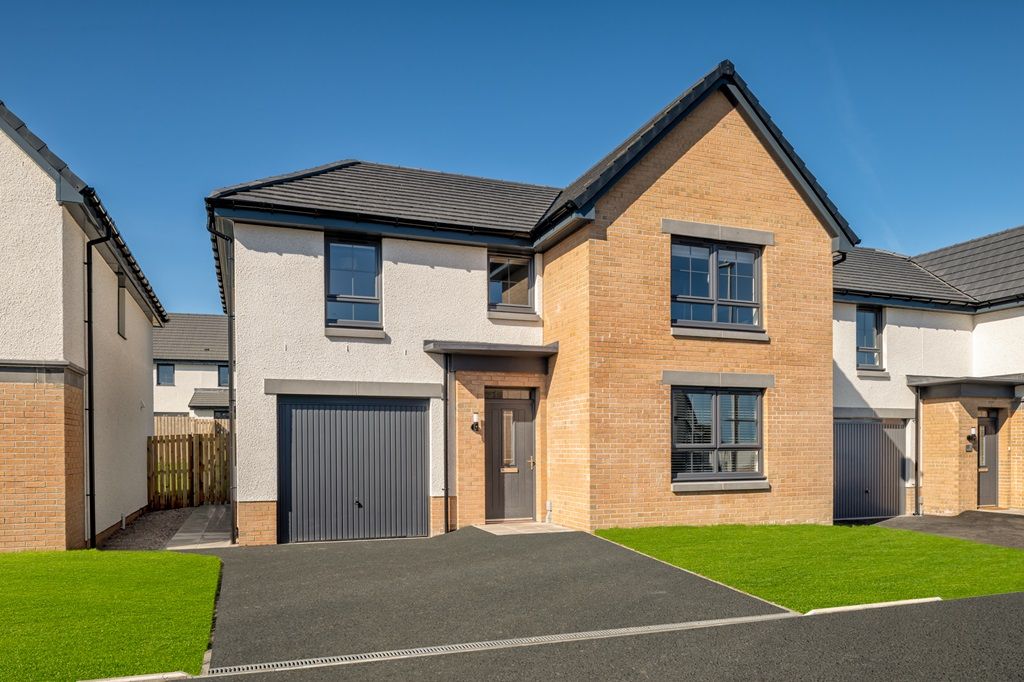 New home, 4 bed detached house for sale in "Falkland" at Gairnhill