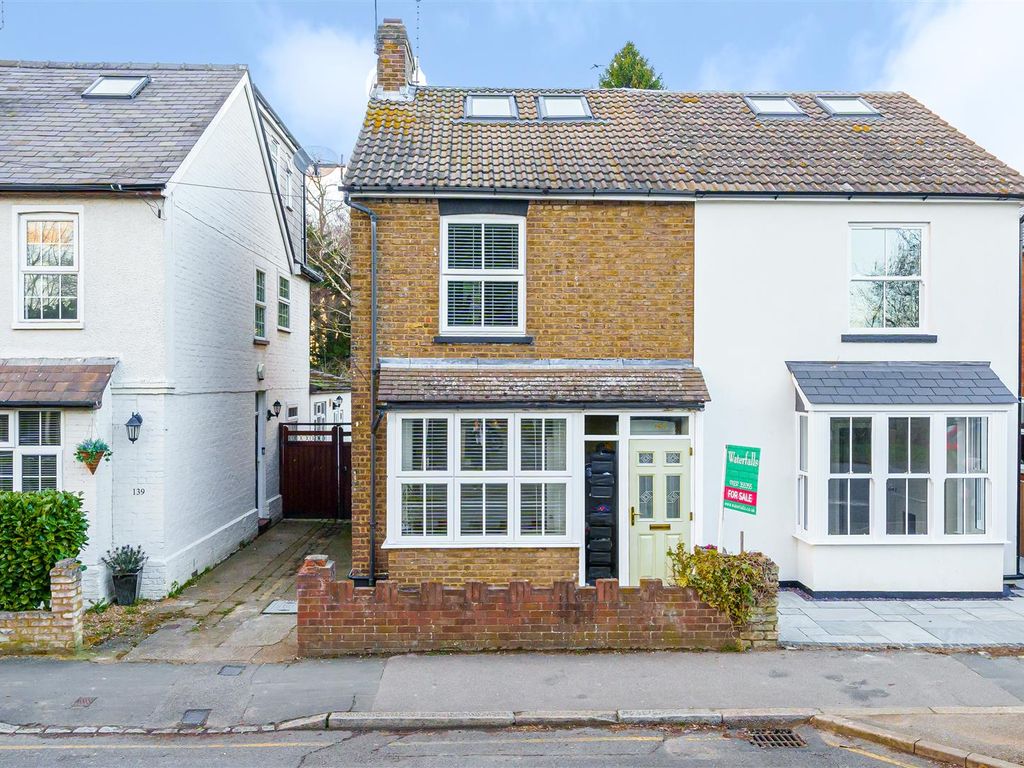 3 bed semidetached house for sale in Station Road, West Byfleet KT14