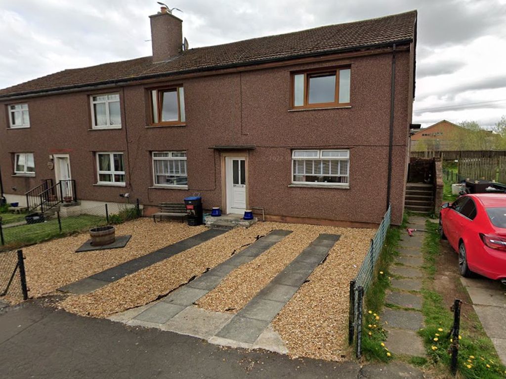 2 bed flat for sale in 61, Lamont Crescent, Tenanted Investment, Cumnock KA183Du KA18, £34,000