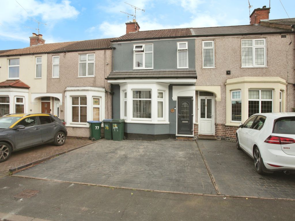 2 bed terraced house for sale in Stevenson Road, Coventry, West