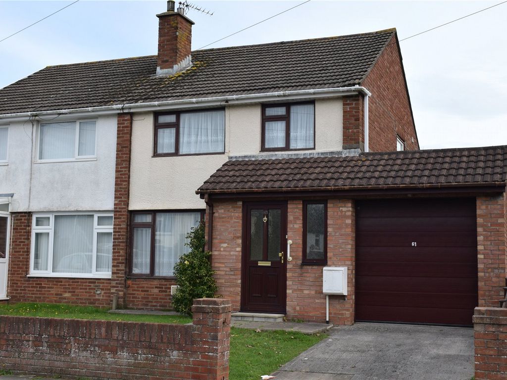 3 bed semidetached house for sale in Nicholls Avenue, Porthcawl CF36