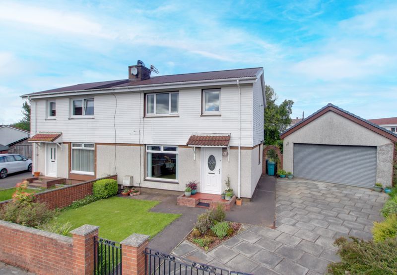 3 bed semidetached house for sale in Hillside Place, Newarthill