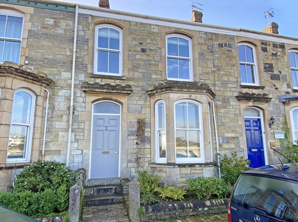 4 bed terraced house for sale in Coronation Terrace, Truro TR1, £
