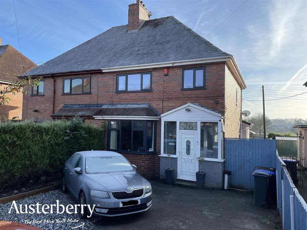 4 bed semidetached house for sale in Mount Road, Blythe Bridge, Stoke