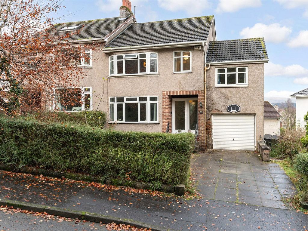 4 bed semidetached house for sale in Bailie Drive, Bearsden, Glasgow