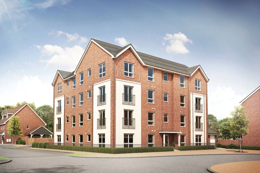 New home, 2 bed flat for sale in "The Kingfisher Plot 513" at Perry